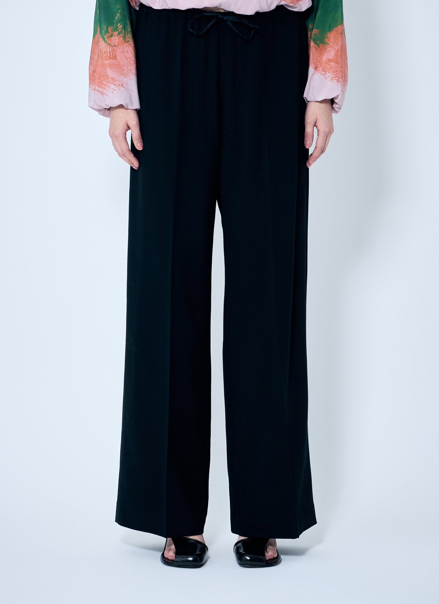 Dries Van Noten Women Puvis Wool Pants by Luosophy