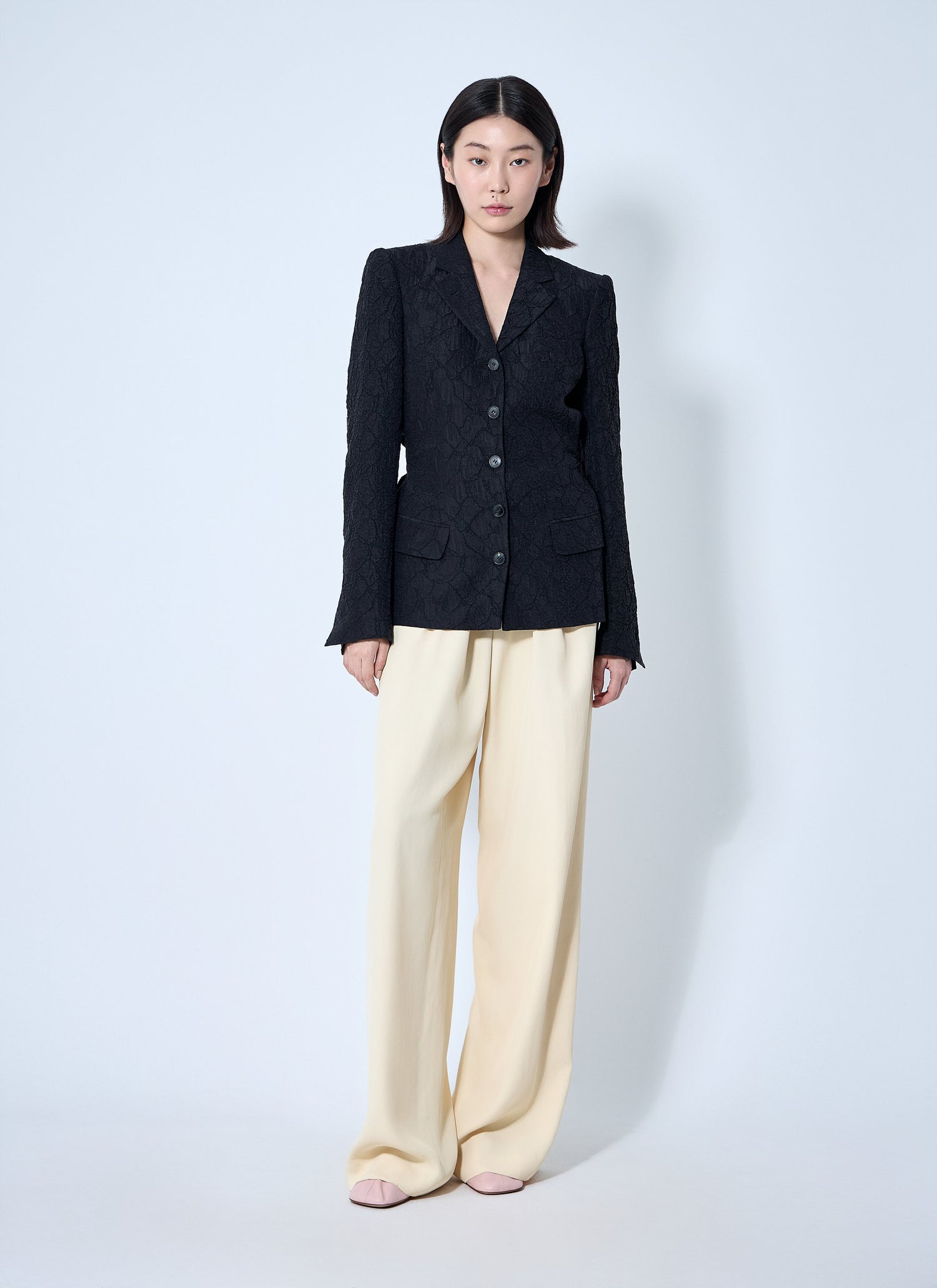 Dries Van Noten Women Belted Pants by Luosophy