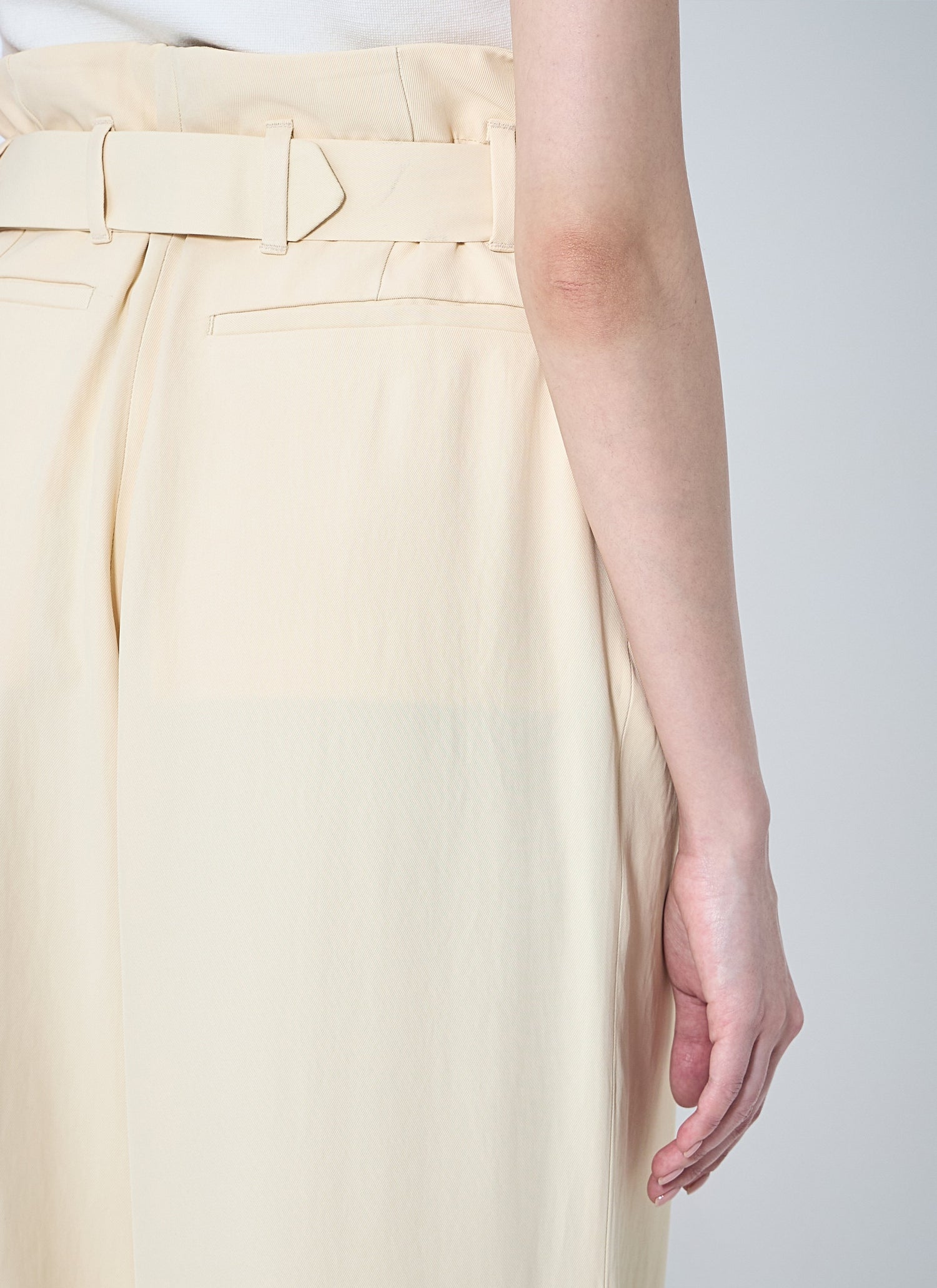 Dries Van Noten Women Belted Pants by Luosophy