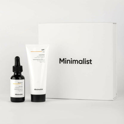 Minimalist Brightening &amp; SPF Skincare Gift Set