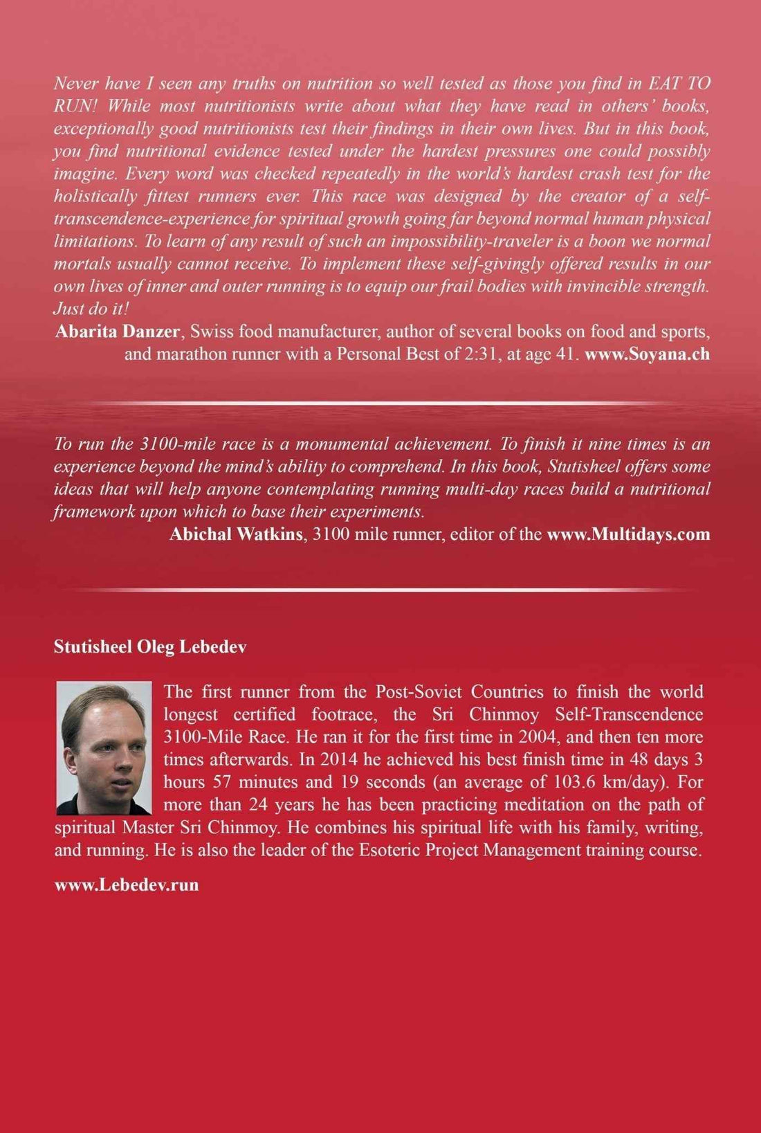 e-Book: Eat to Run. Holistic nutrition for the ultra-marathon runner