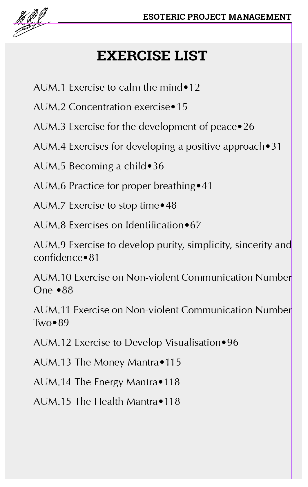 e-Book. Esoteric Project Management: the Development and Application of Inner Power in Management