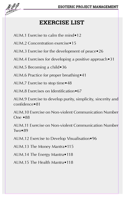 e-Book. Esoteric Project Management: the Development and Application of Inner Power in Management