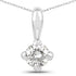 0.33 Carat Genuine Lab Grown Diamond 14K White Gold Pendant by Bids.com
