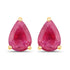 1.60 Carat Genuine Ruby 14K Yellow Gold Earrings by Bids.com