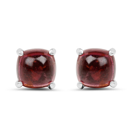 2.60 Carat Genuine Pink Topaz .925 Sterling Silver Earrings by Bids.com