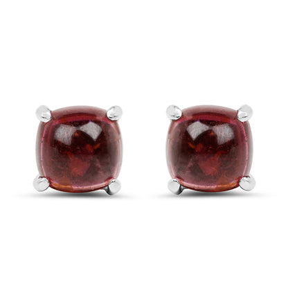 2.60 Carat Genuine Pink Topaz .925 Sterling Silver Earrings by Bids.com