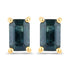 0.80 Carat Genuine Blue Sapphire 14K Yellow Gold Earrings by Bids.com