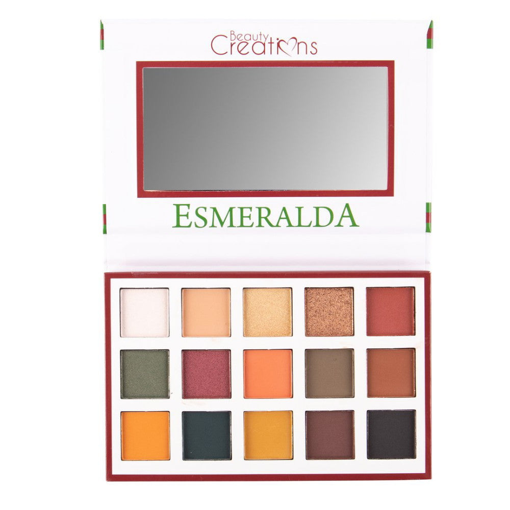 BEAUTY CREATIONS Esmeralda 15 Color Eyeshadow Palette - DestGlow