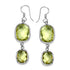 25.74 Carat Genuine Lemon Quartz .925 Sterling Silver Earrings by Bids.com