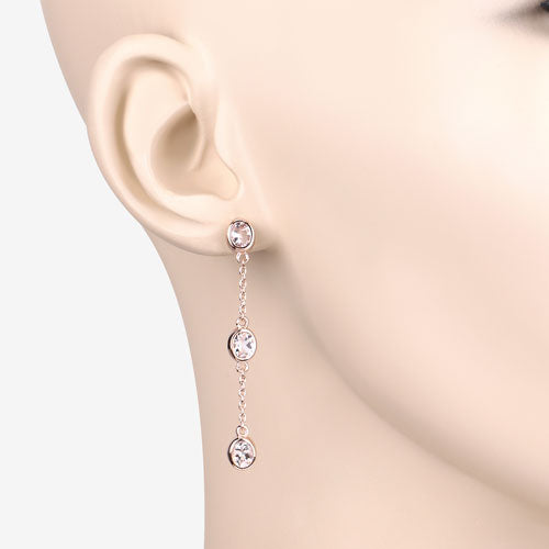 1.62 Carat Genuine Morganite .925 Sterling Silver Earrings by Bids.com