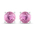 1.30 Carat Genuine Pink Sapphire 10K White Gold Earrings by Bids.com