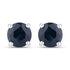 1.30 Carat Genuine Blue Sapphire 14K White Gold Earrings by Bids.com