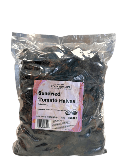 Tomato, Organic, Sundried, Halves by Country Life Natural Foods
