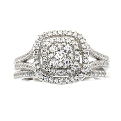 Genuine Cubic Zirconium CZ SS Bridal Sterling Silver by Bids.com