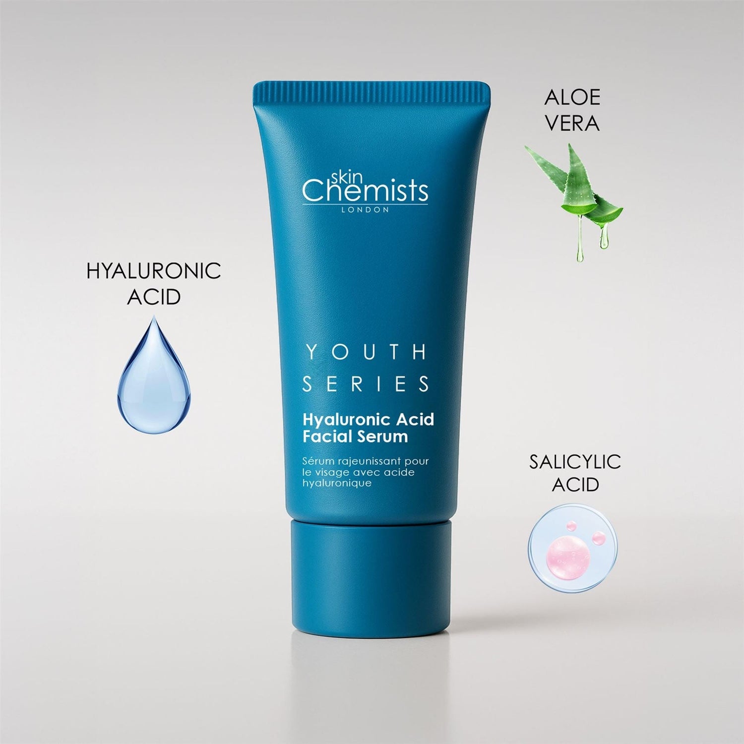 Hyaluronic Acid Facial Serum 30ml by skinChemists US