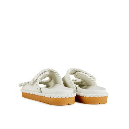 Bottega Veneta Jack Flat Mule Sandals Women by Luosophy
