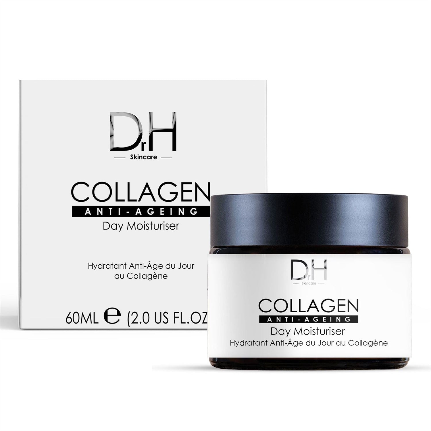 Dr H Collagen Anti-Ageing Day Moisturiser 60ml by skinChemists US
