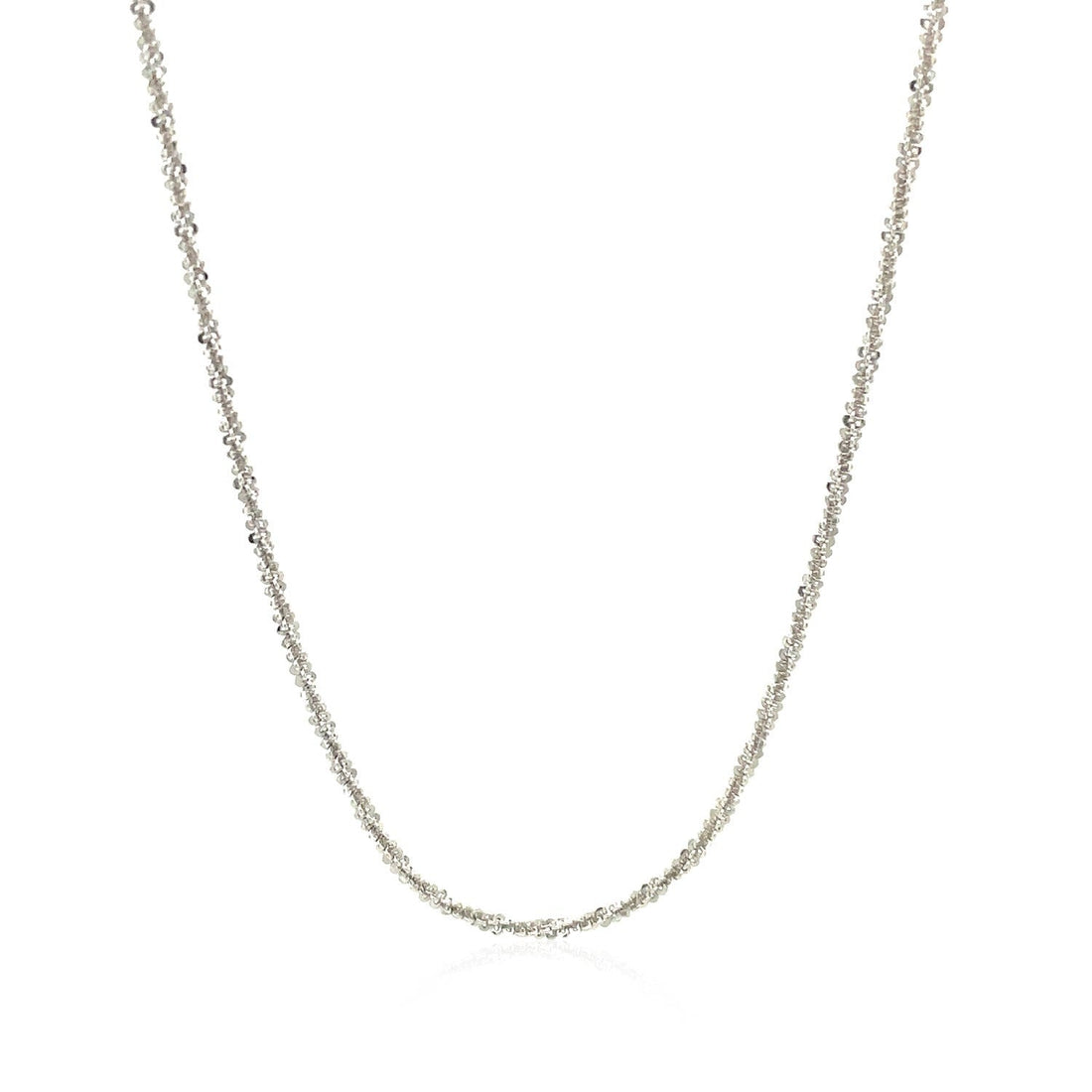 Sterling Silver 1.5mm Adjustable Sparkle Chain by Bids.com