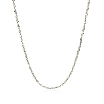 Sterling Silver 1.5mm Adjustable Sparkle Chain by Bids.com