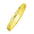 10k Yellow Gold Slender Diamond Pattern Textured Bangle by Bids.com