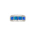 Natural Created Opal Ring Sterling Silver by Bids.com