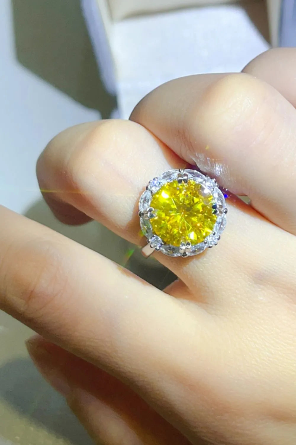 5 Carat Sparkala™ 925 Sterling Silver Ring by Sparkala