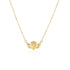 14k Yellow Gold Pendant with Claddagh Symbol  DestGlow