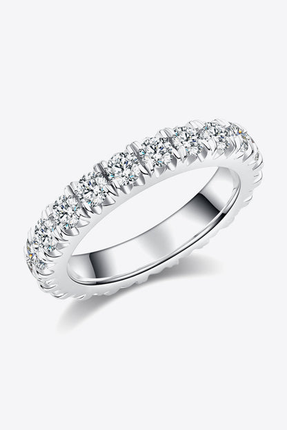 Adored 2.3 Carat Sparkala™ 925 Sterling Silver Eternity Ring by Sparkala