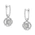 .925 Sterling Silver Miracle-Set Diamond Accent Drop and Dangle Earrings (I-J Color, I3 Clarity) by Bids.com