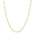 14K Yellow Gold Wide Paperclip Chain (3.3mm) by Bids.com