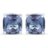 4.20cttw Royal Blue Mystic Quartz .925 Sterling Silver Earrings  DestGlow