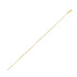 14K Yellow Gold Fine Paperclip Chain (1.20 mm)  DestGlow