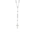 Rosary Chain and Large Bead Necklace in Sterling Silver by Bids.com