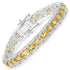 12.47 Carat Genuine Citrine .925 Sterling Silver Bracelet by Bids.com