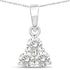 0.51 Carat Genuine Lab Grown Diamond 14K White Gold Pendant by Bids.com