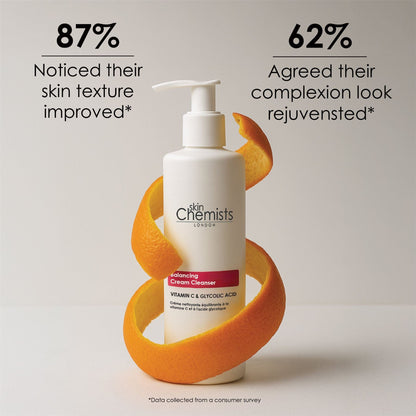 Balancing Vitamin C &amp; Glycolic Acid Cream Cleanser 200ml by skinChemists US