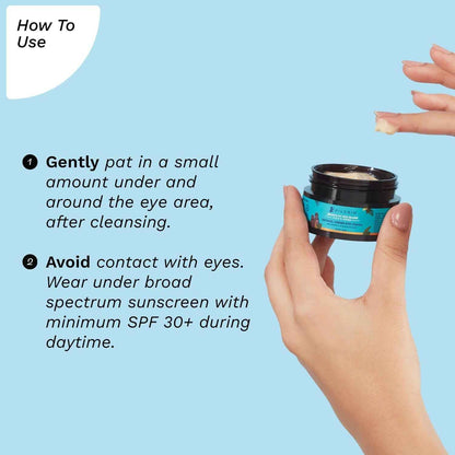 Pilgrim Korean Retinol Under Eye Cream with Vitamin C &amp; Hyaluronic Acid For Dark Circles, Puffiness &amp; Fine Lines