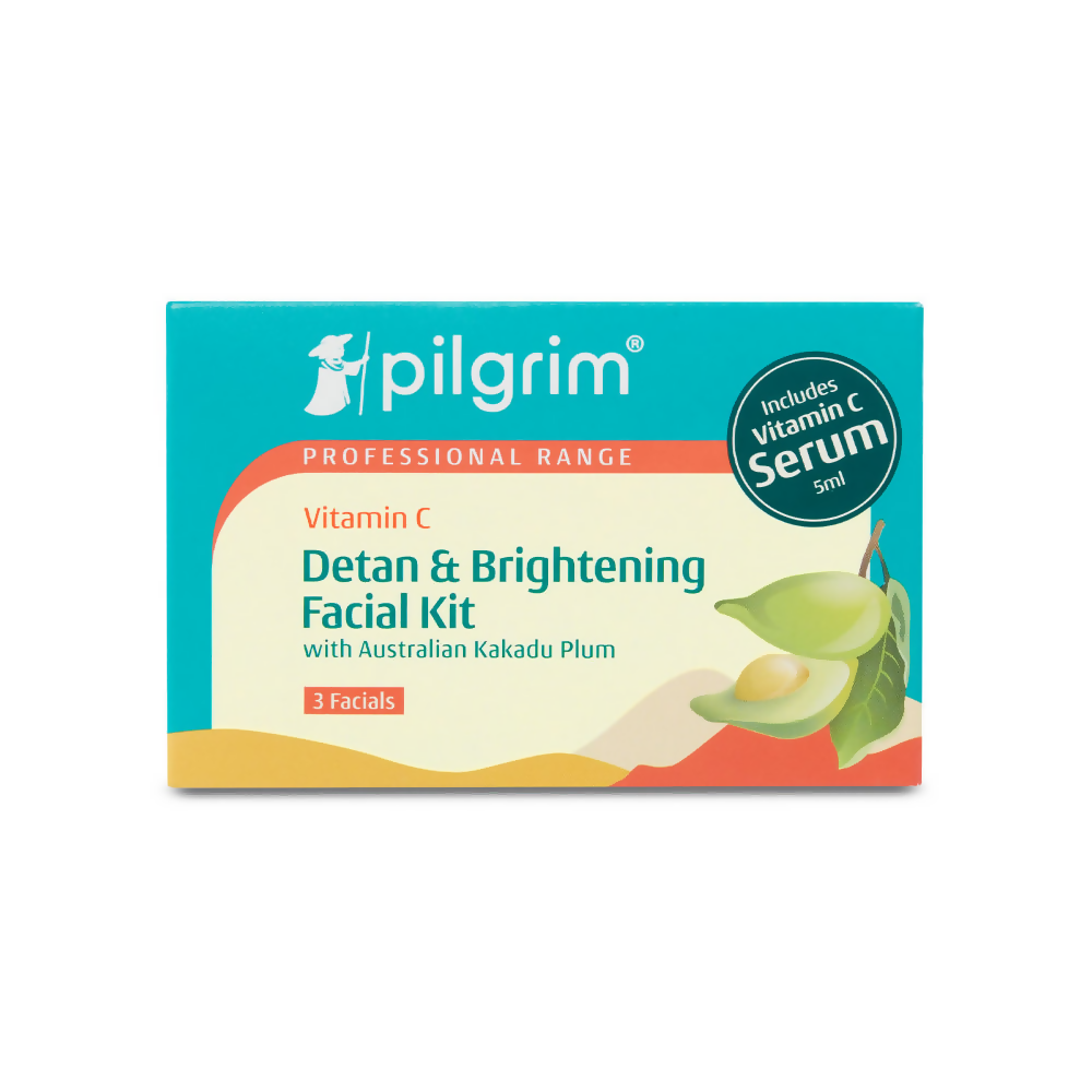 Pilgrim Vitamin C Detan &amp; Brightening Facial Kit