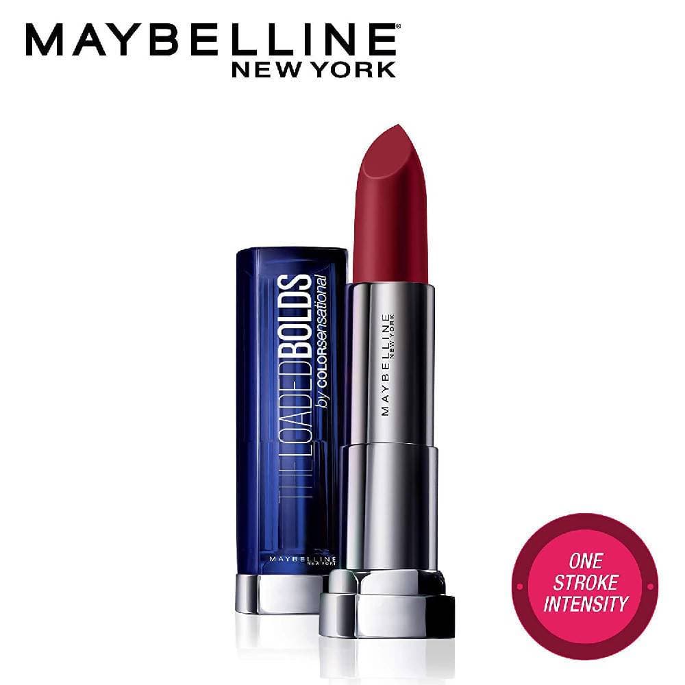 Maybelline New York Color Sensational Creamy Matte Lipstick, 904 Berry Bossy
