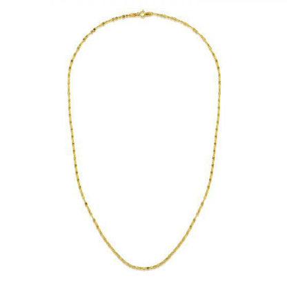 14k Yellow Gold Sparkle Valentino Chain (1.70 mm)  DestGlow