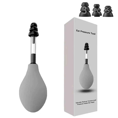 EarEase™ Portable Ear Pressure Relief Tool – 3 Interchangeable Tips