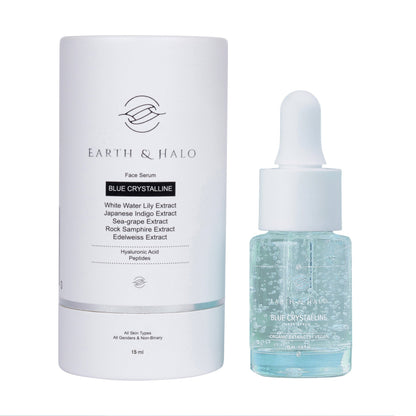 Blue Crystalline Face Serum 15ml – Elle&