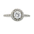 Genuine Cubic Zirconium Ring Sterling Silver by Bids.com