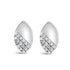 925 Sterling Silver 1/6 Cttw Diamond and Mirror Polish Pear Shape Stud Earrings (I-J Color, I2-I3 Clarity)  DestGlow