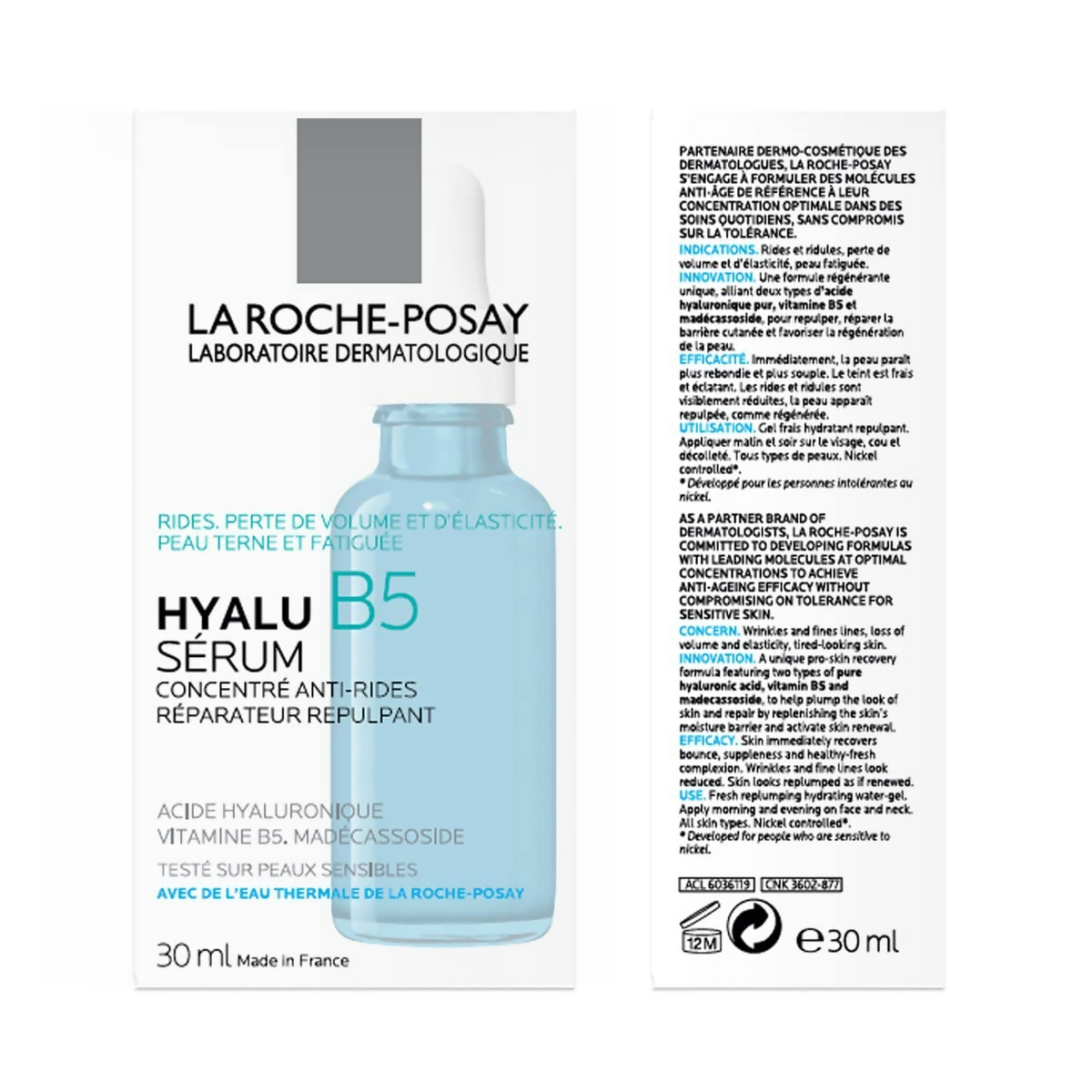 La Roche-Posay Hyalu B5 Hyaluronic Acid Serum Anti-Wrinkle Concentrate