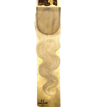 EBIN New York 4x4 Closure Body Wave 14&