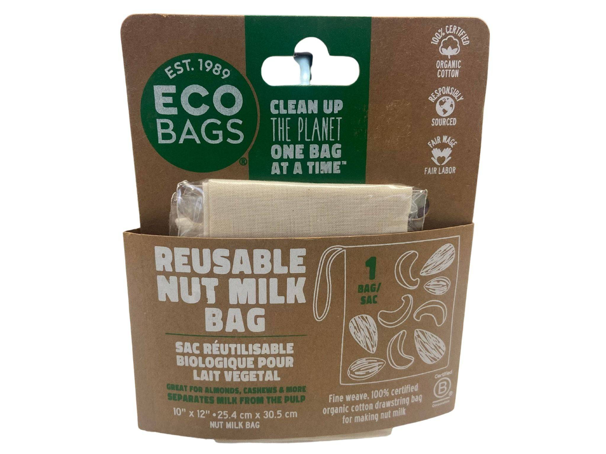 Nut Milk Bag, Cotton by Country Life Natural Foods