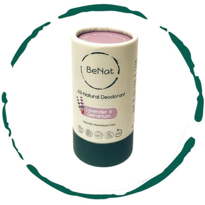 All Natural, Plastic-Free Deodorants by BeNat