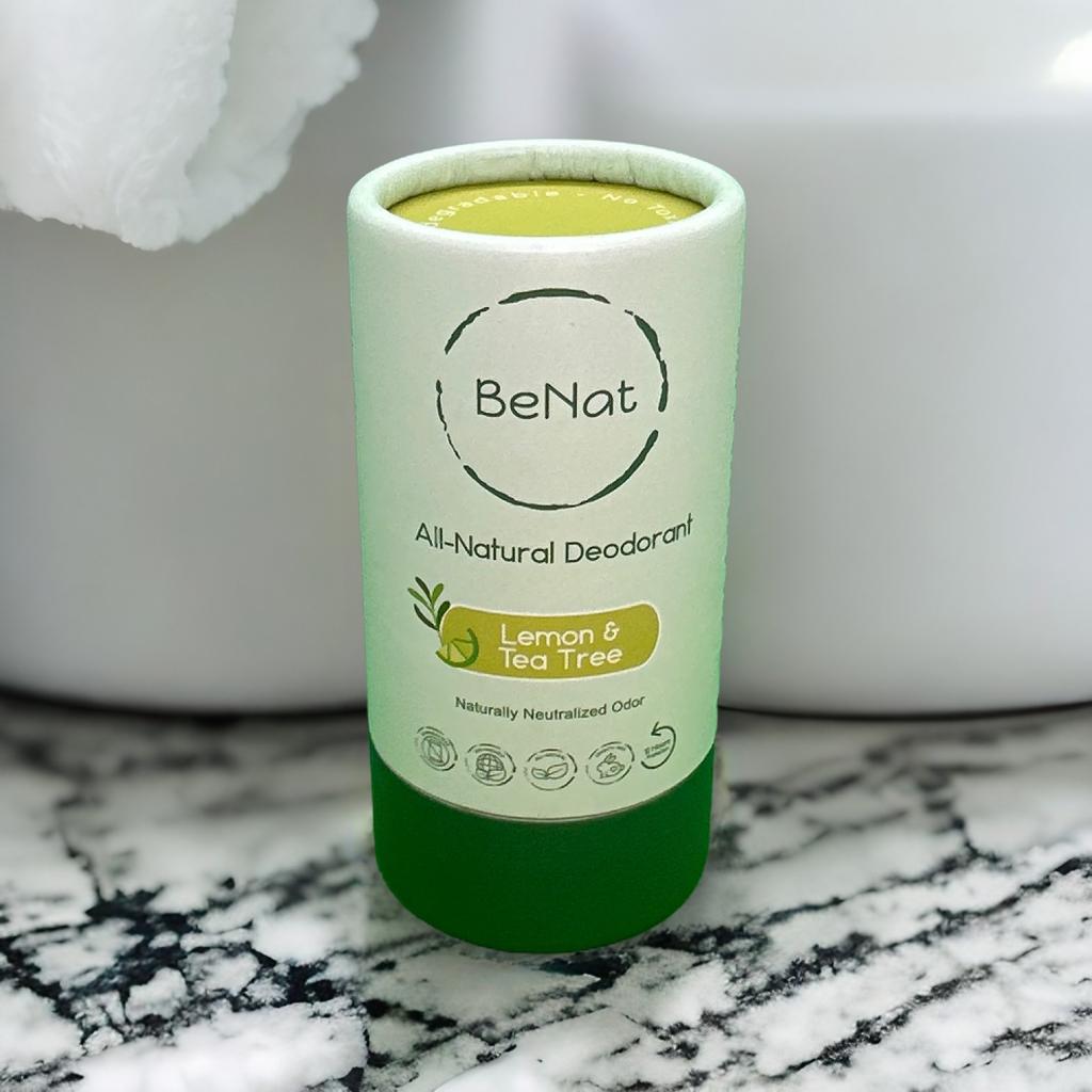 All Natural, Plastic-Free Deodorants by BeNat